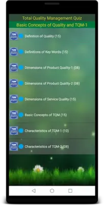 Total Quality Mgmt Quiz android App screenshot 6